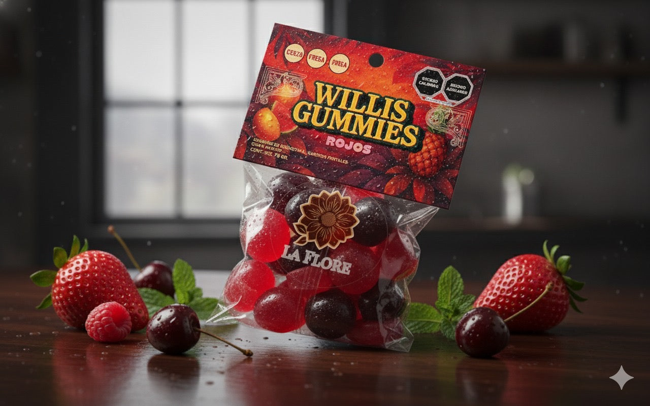 Willis Gummies – Rojos (70 g)