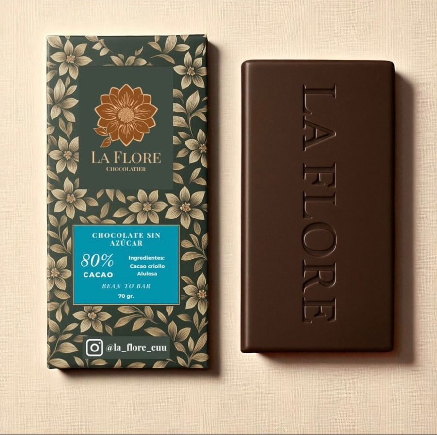 Barra 80% Sin Azúcar (70 g)